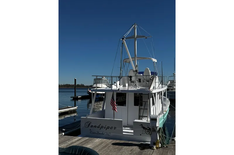 Slide: The Image of 1982, 34 ft. Marine Trader Europa boat , "Sandpiper" - 5