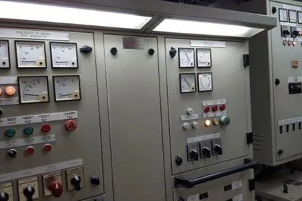 Slide: The Image of Control panel of 2006 FBMA Philippines SWATH Slice Crew Transport Vessel. - 14