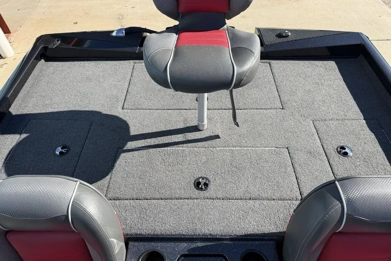 Slide: The Image of Steering console of 2018 Ranger RT198P boat with gauges and navigation system. - 12