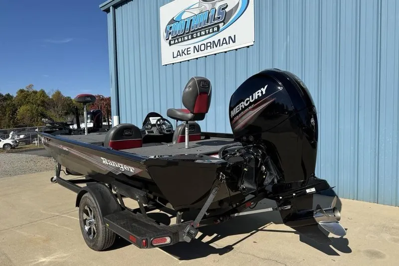 Slide: The Image of 2018 Ranger RT198P boat with Mercury engine at Foothills Marine Center, Lake Norman. - 3