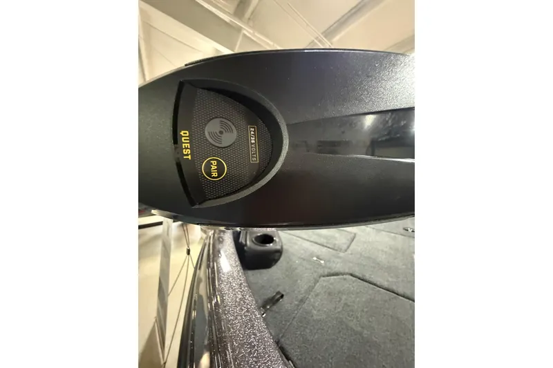 Slide: The Image of 2026 Skeeter WX1910 boat interior with Quest control panel and pairing feature. - 24