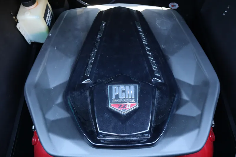 Slide: The Image of Engine cover of 2021 Nautique Super Air Nautique G23 Paragon boat. - 30