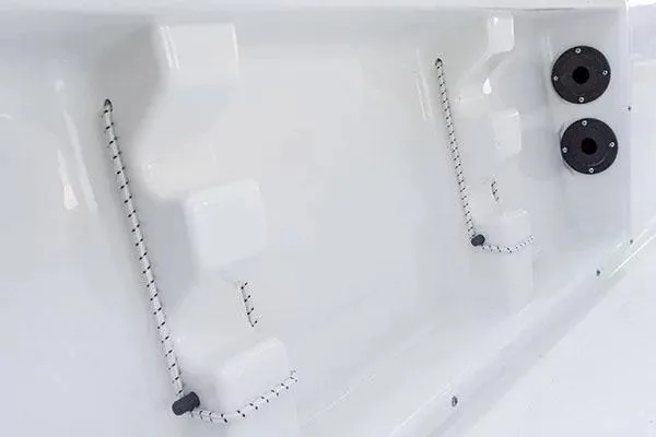 Slide: The Image of Manufacturer Provided Image: 2024 NauticStar 231 Hybrid boat interior detail with storage compartments. - 11