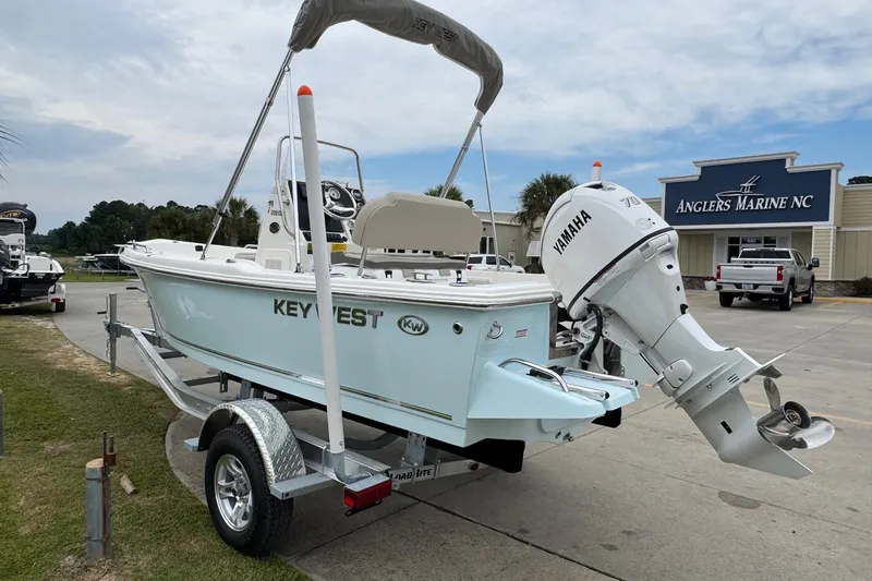 Slide: The Image of 2026 Key West 1720 Center Console boat with Yamaha engine at Anglers Marine NC. - 3