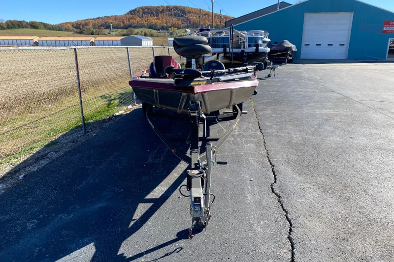 Slide: The Image of 2017 Ranger RT188 boat on trailer in outdoor dealership lot. - 15