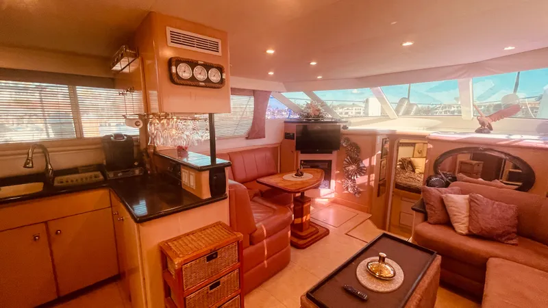 Slide: The Image of Carver Yachts 500 Cockpit Motor Yacht 1997 - 20
