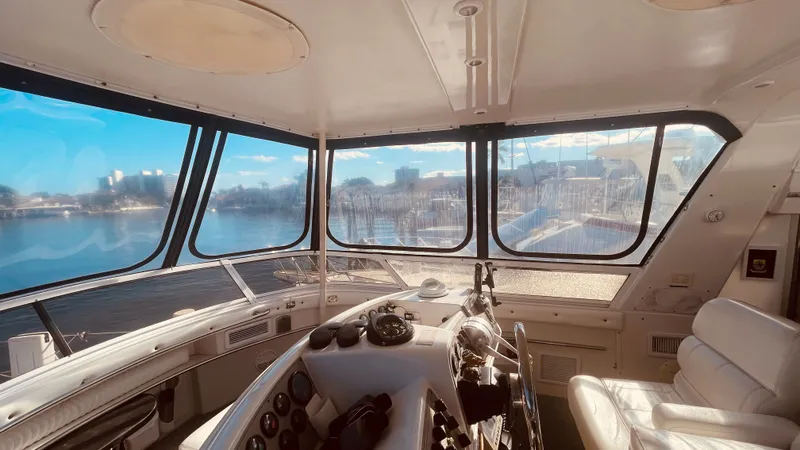 Slide: The Image of Carver Yachts 500 Cockpit Motor Yacht 1997 - 53