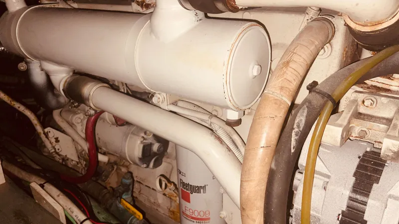 Slide: The Image of Carver Yachts 500 Cockpit Motor Yacht 1997 - 73