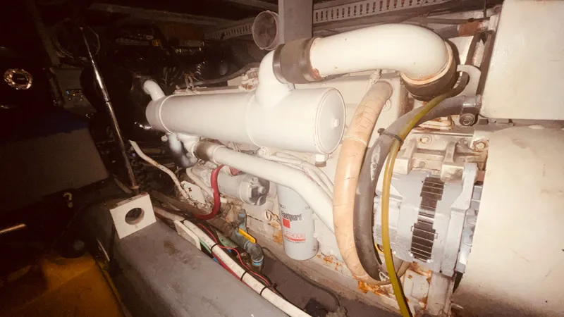 Slide: The Image of Carver Yachts 500 Cockpit Motor Yacht 1997 - 74