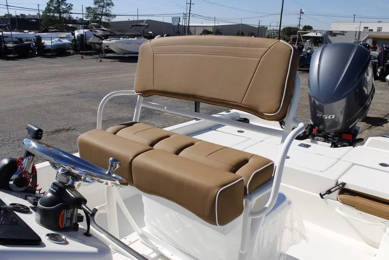 Slide: The Image of Cup holder on 2026 Skeeter SX230 boat deck, featuring sleek design and durable material. - 19