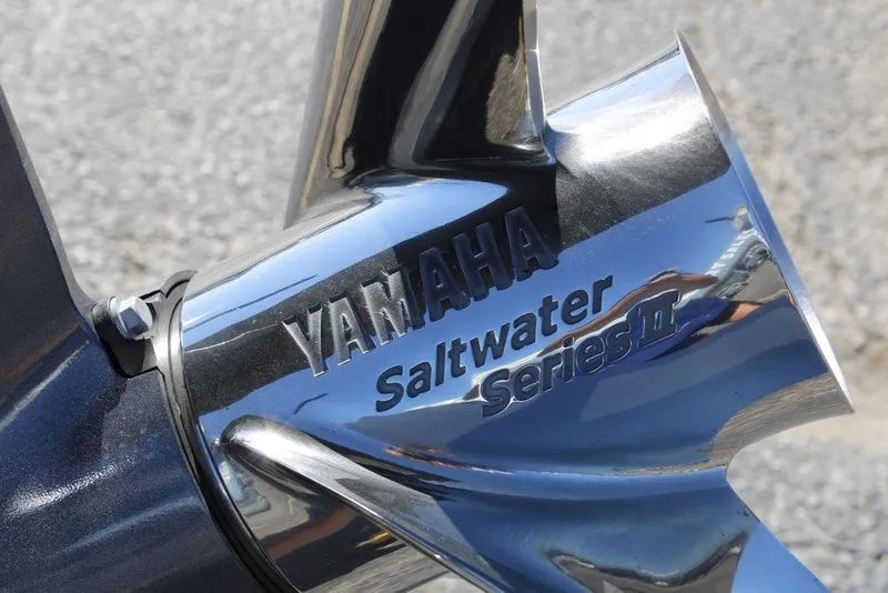 Slide: The Image of 2026 Skeeter SX230 boat deck with seating and storage compartments. - 20