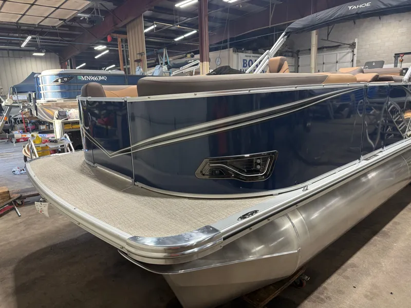 Slide: The Image of Tahoe LTZ CRB 1985 Cruise Rear Bench Pontoon $31995 2026 - 32