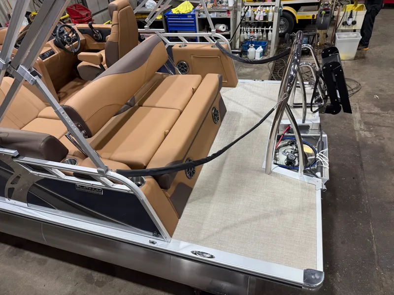 Slide: The Image of Tahoe LTZ CRB 1985 Cruise Rear Bench Pontoon $31995 2026 - 4