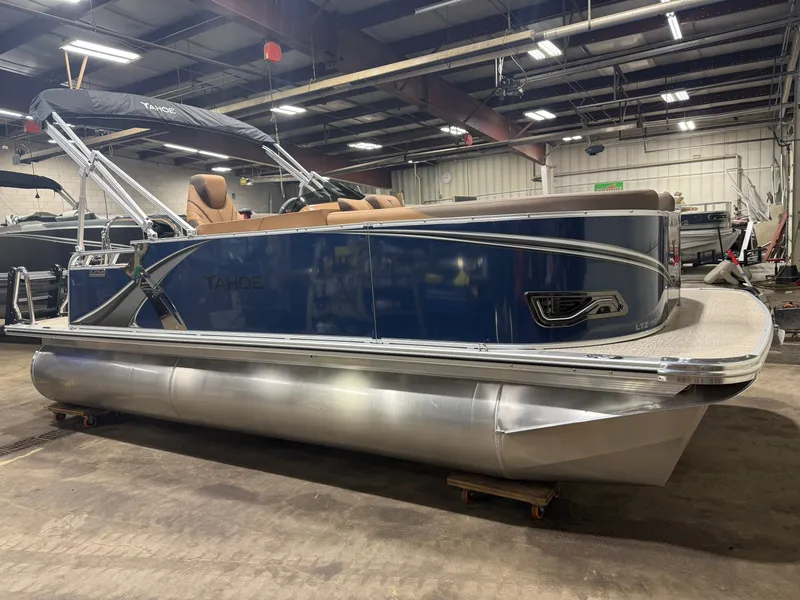 Slide: The Image of Tahoe LTZ CRB 1985 Cruise Rear Bench Pontoon $31995 2026 - 44