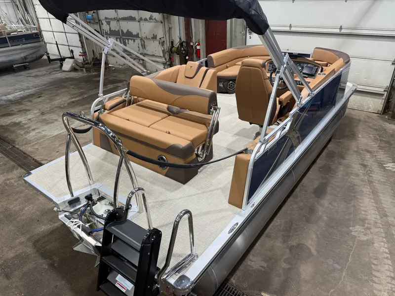 Slide: The Image of Tahoe LTZ CRB 1985 Cruise Rear Bench Pontoon $31995 2026 - 46