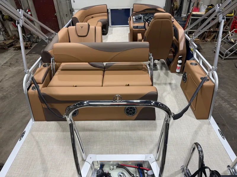 Slide: The Image of Tahoe LTZ CRB 1985 Cruise Rear Bench Pontoon $31995 2026 - 5