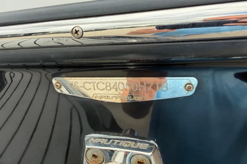 Slide: The Image of 2019 Nautique Super Air Nautique G23 Coastal Edition hull identification plate. - 27