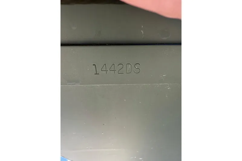 Slide: The Image of Close-up of Alweld 1442 DS model marking, 2025 edition. - 7