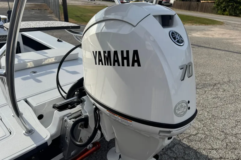 Slide: The Image of 2026 Chittum Skiffs 18 Laguna Madre with Yamaha 70 outboard motor. - 8