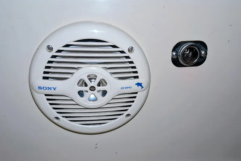 Slide: The Image of Sony XS-MP62 speaker on 1990 Catalina Capri 26 boat interior. - 17