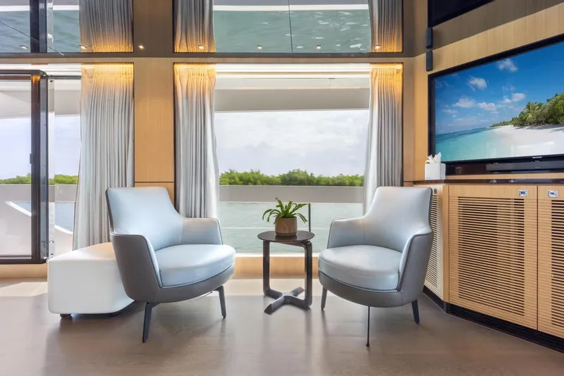 Slide: The Image of Salon Side Chairs and Side Table - 25