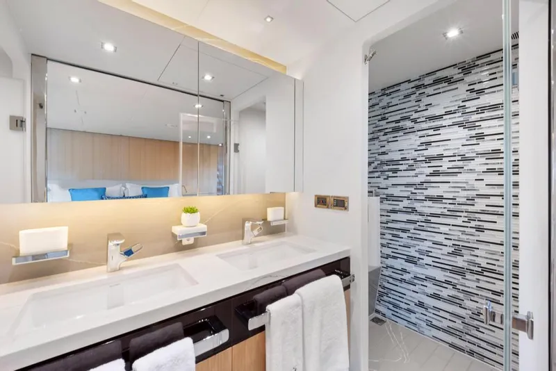 Slide: The Image of Master Vanity and Walk-In Shower - 34