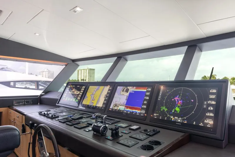 Slide: The Image of Pilothouse Helm and Electronics and Navigation - 46