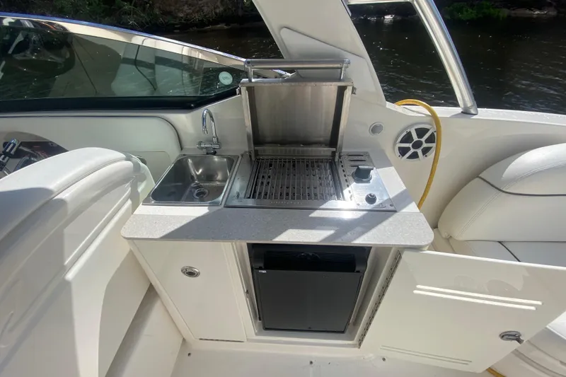 Slide: The Image of Grill with fridge and sink - 11