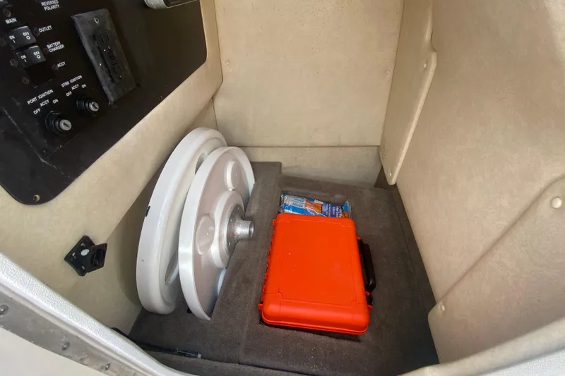 Slide: The Image of Storage compartment with cockpit and bow tables - 21