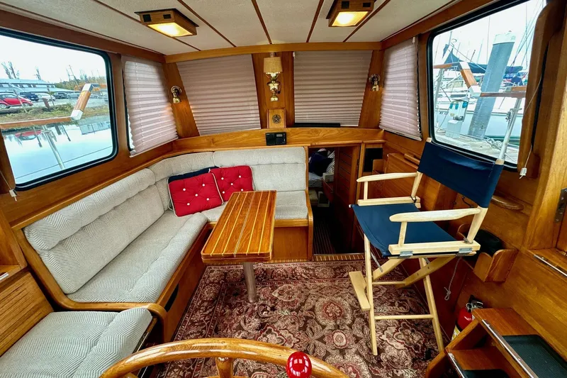 Slide: The Image of Nauticat 38 - Looking Aft Pilothouse - 2