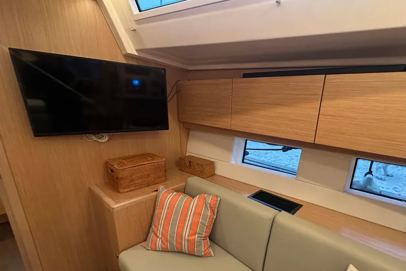 Slide: The Image of Touch electrical panel just above nav station - 28