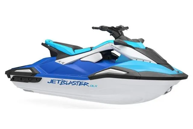 The Image of Yamaha JETBLASTER DLX 3-AZURE BLUE/WHITE 2026 - 1
