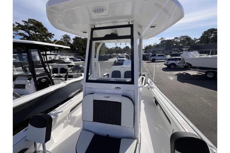Slide: The Image of 2026 Tidewater 2500 Carolina Bay boat interior, featuring sleek design and modern amenities. - 10