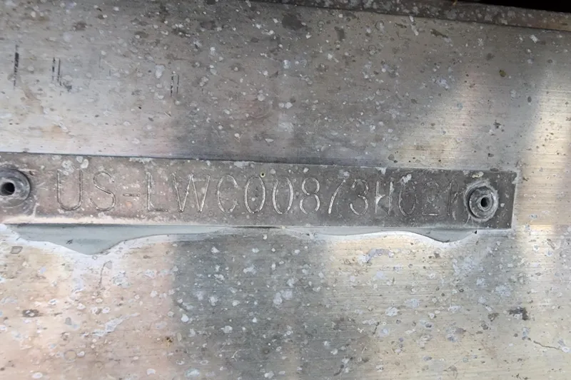 Slide: The Image of Control panel of 2021 Lowe SS 230 WT boat with Garmin device. - 31