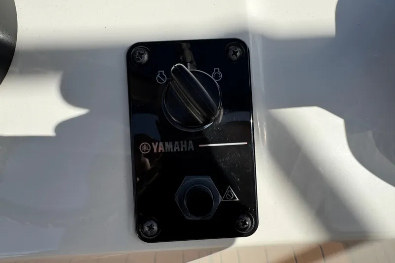 Slide: The Image of 2017 Key West 189 FS boat dashboard with Lowrance system and gauges. - 25