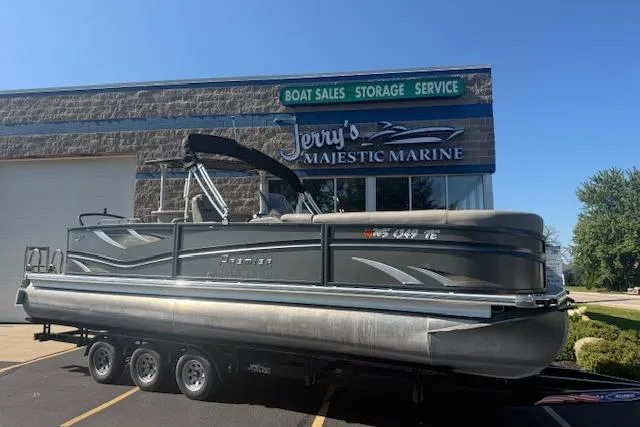 The Image of 2019 Premier 260 Grand Entertainer pontoon boat at Jerry's Majestic Marine dealership. - 0