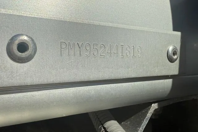 Slide: The Image of Serial number on 2019 Premier 260 Grand Entertainer boat hull. - 34