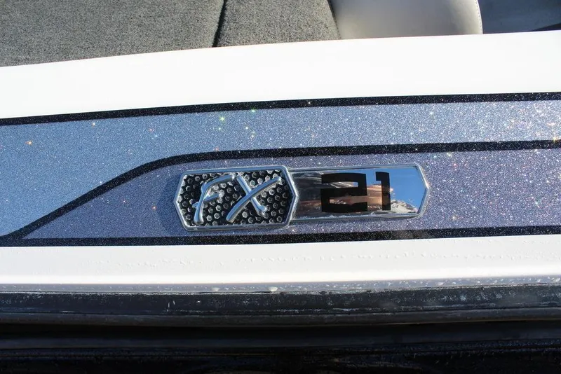 Slide: The Image of 2016 Skeeter FX21 Limited Edition boat emblem with glittery finish. - 19
