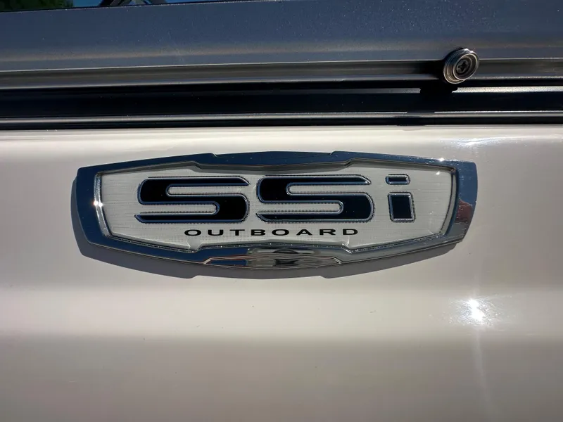 Slide: The Image of 2024 Chaparral 21 SSi OB boat emblem. - 4