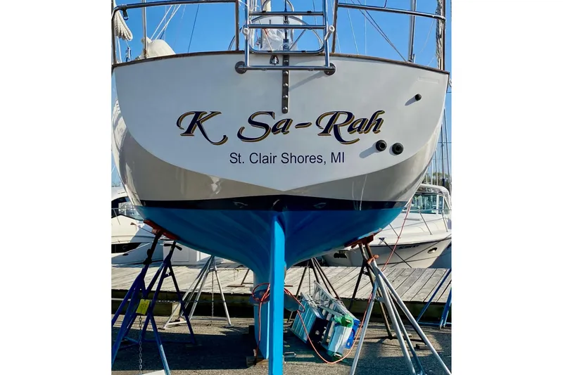 Slide: The Image of 1994 Pacific Seacraft 31 sailboat named "K Sa-Rah" in St. Clair Shores, MI. - 6