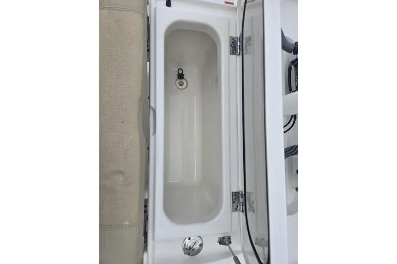 Slide: The Image of 2020 Pursuit DC 266 Dual Console sink and faucet detail. - 29