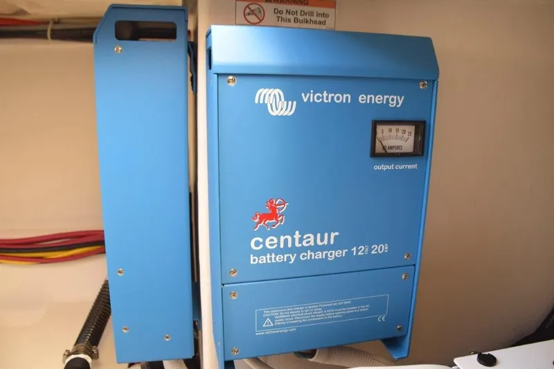 Slide: The Image of Victron Energy Centaur battery charger 12v/20amp for engine start batteries. - 37