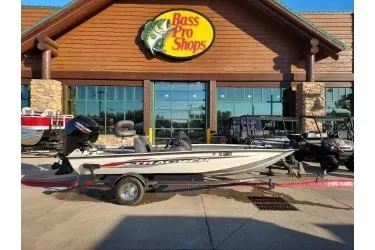 The Image of 2023 Tracker Pro Team 175 TXW boat outside Bass Pro Shops. - 0