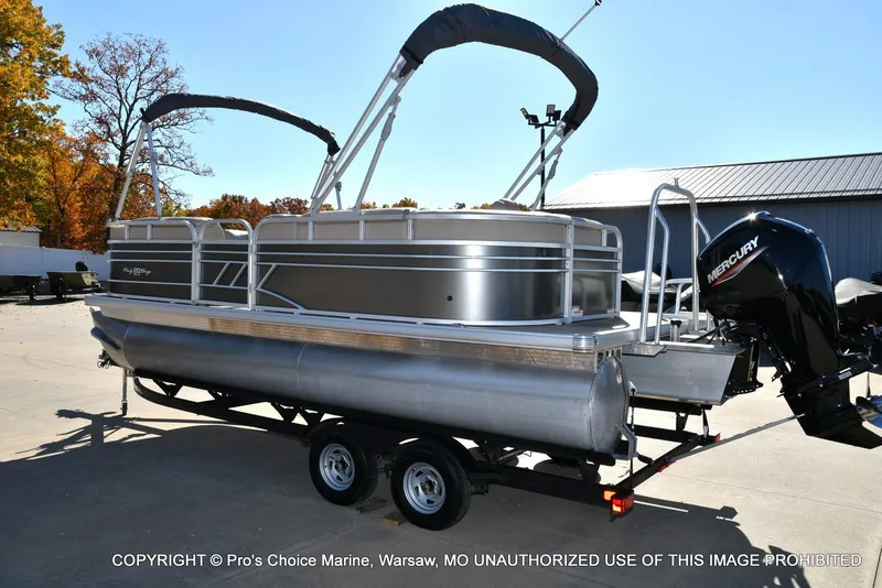 Slide: The Image of Sun Tracker Party Barge 20 DLX 2021 - 20