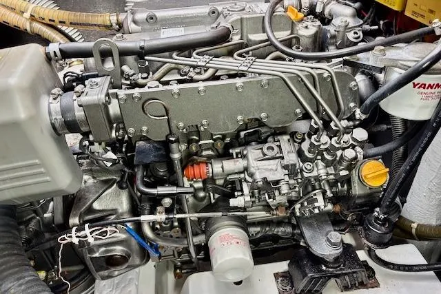 Slide: The Image of Lagoon 450 yacht "Audacity" with "Bold through Faith" inscription, 2013 model. - 15