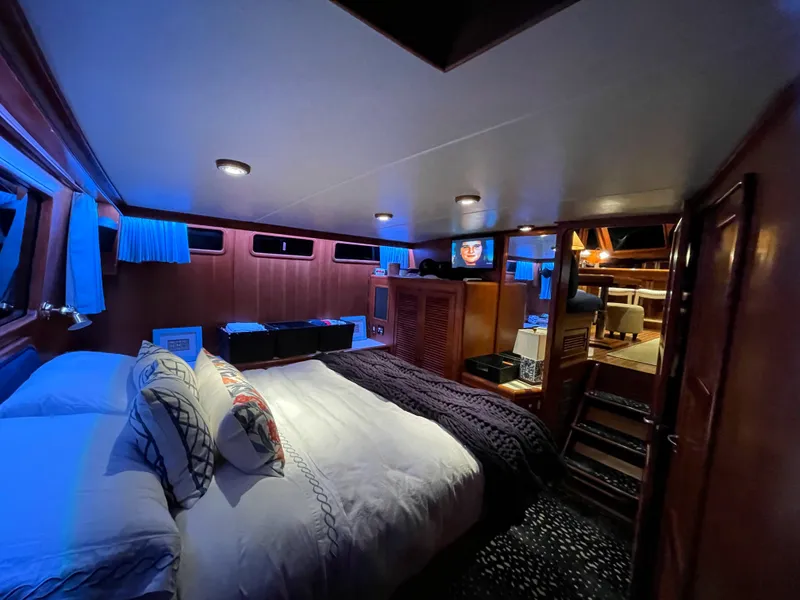 Slide: The Image of Aft Stateroom at Night - 21