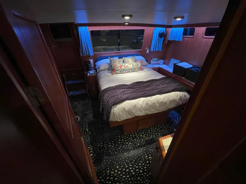 Slide: The Image of Aft Stateroom at Night - 23