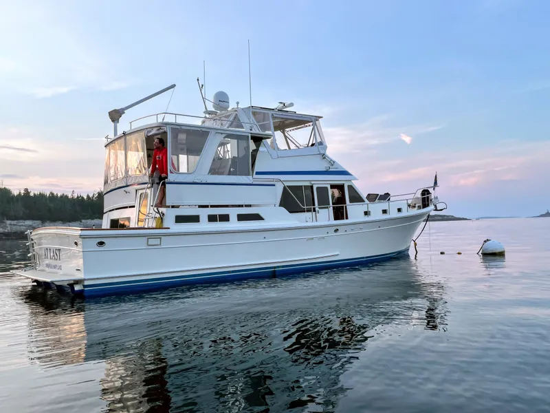 Slide: The Image of Sunset at Cliff Island - 4