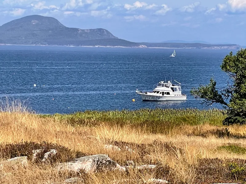 Slide: The Image of Stonington Maine in the Fog - 46