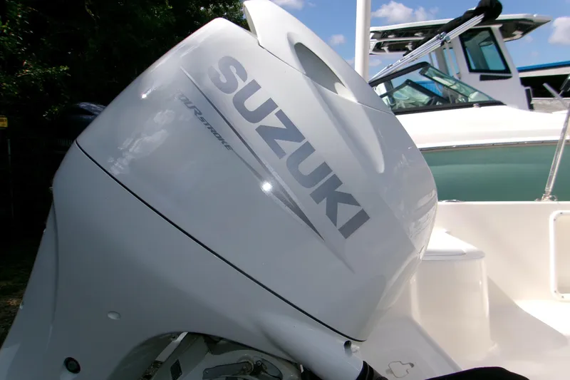 Slide: The Image of 2024 Key West 1720 Center Console with Suzuki outboard motor. - 3